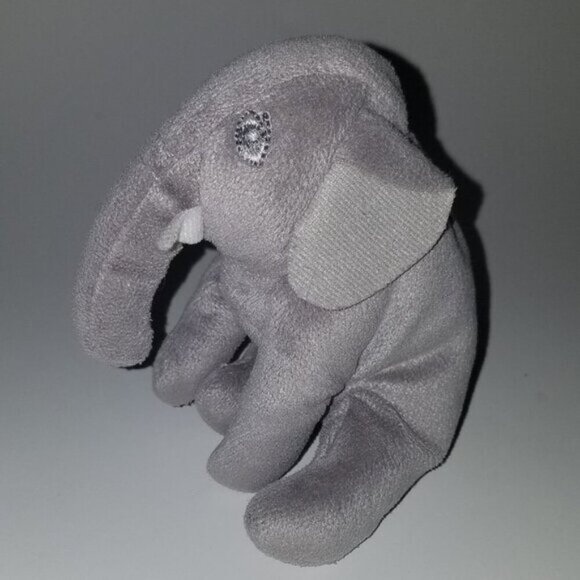 Small Gray Elephant IKEA Plush 5" Realistic Stuffed Animal Toy Lovey - Picture 1 of 8